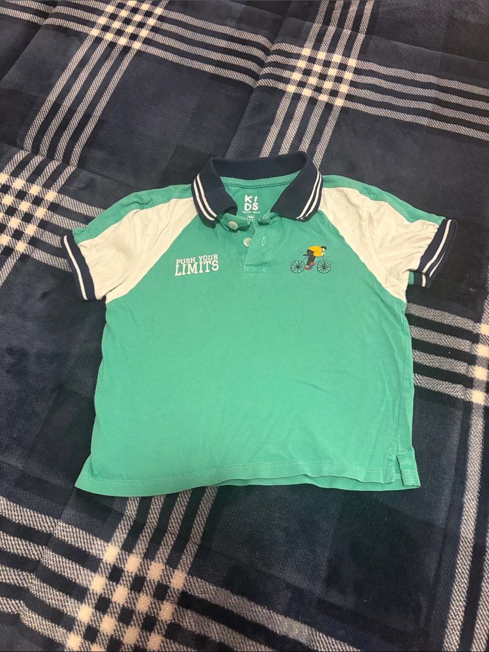 Arturo Calle - Boys Polo Shirt - Mint Green with White Sleeves